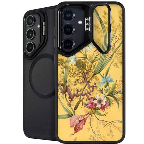 Yellow Marble End by William Kilburn Galaxy S24 FE Kickstand Case