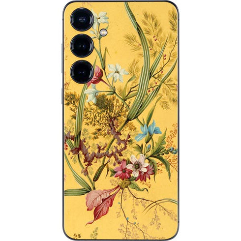 Yellow Marble End by William Kilburn Galaxy S25 Plus Skin