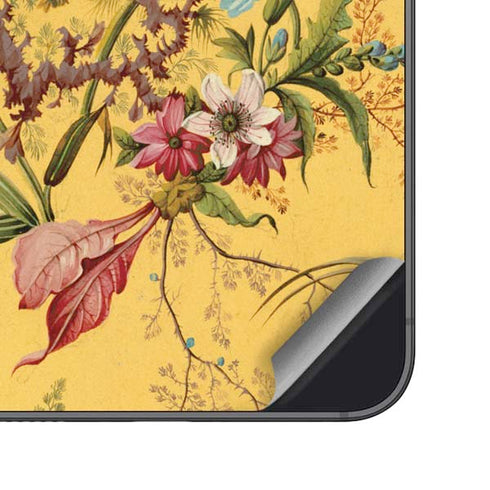 Yellow Marble End by William Kilburn Galaxy S25 Plus Skin