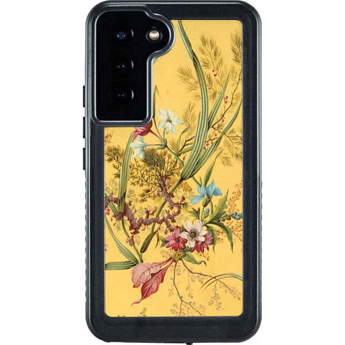 Yellow Marble End by William Kilburn Galaxy S24 Plus Waterproof Case