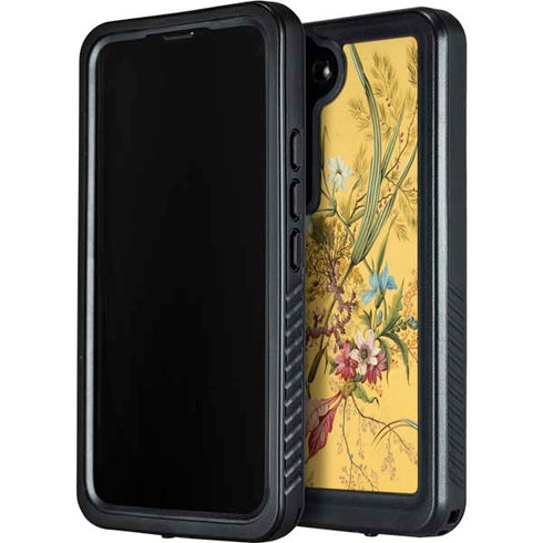 Yellow Marble End by William Kilburn Galaxy S24 Plus Waterproof Case