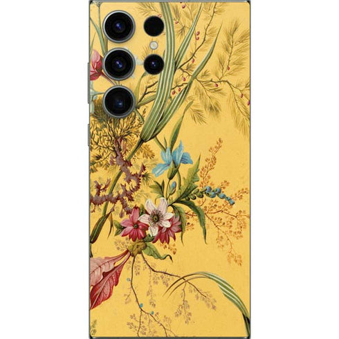 Yellow Marble End by William Kilburn Galaxy S25 Ultra Skin