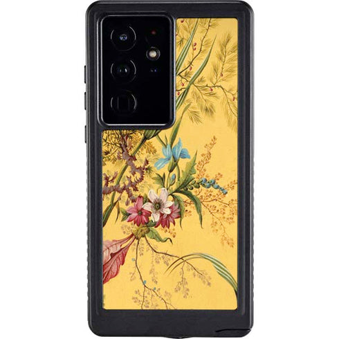 Yellow Marble End by William Kilburn Galaxy S24 Ultra Waterproof Case