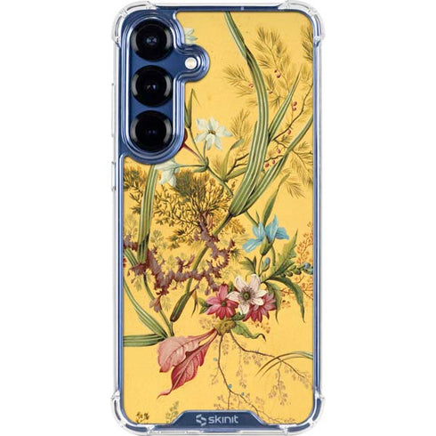 Yellow Marble End by William Kilburn Galaxy S25 Plus Clear Case