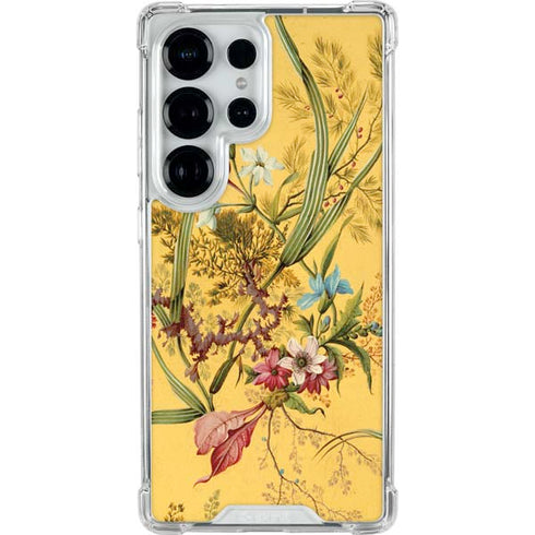 Yellow Marble End by William Kilburn Galaxy S25 Ultra Clear Case
