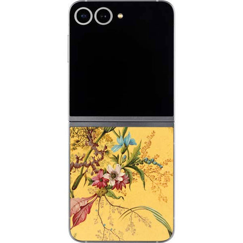 Yellow Marble End by William Kilburn Galaxy Z Flip6 Skin