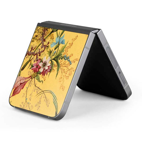 Yellow Marble End by William Kilburn Galaxy Z Flip6 Skin