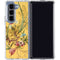 Yellow Marble End by William Kilburn Galaxy Z Fold5 5G Clear Case