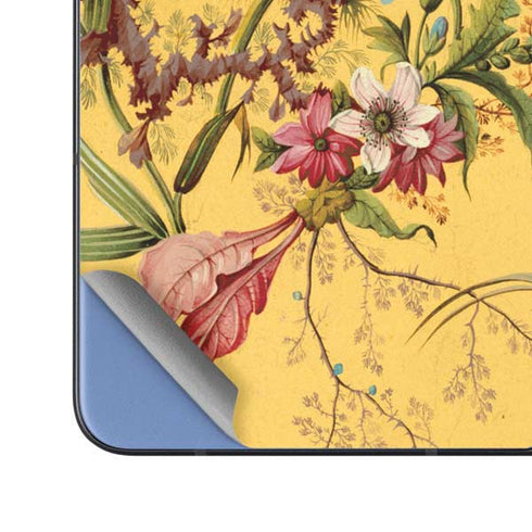 Yellow Marble End by William Kilburn Galaxy Z Fold5 5G Skin