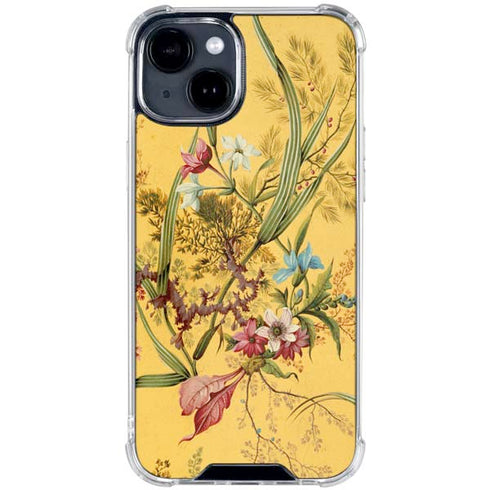 Yellow Marble End by William Kilburn iPhone 15 Clear Case