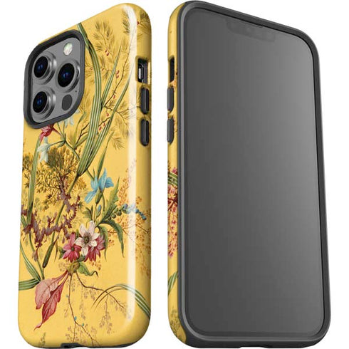 Yellow Marble End by William Kilburn iPhone 15 Pro Impact Case