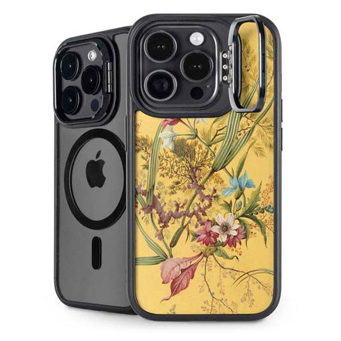 Yellow Marble End by William Kilburn iPhone 15 Pro Kickstand Case
