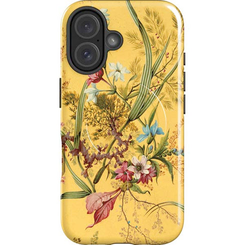 Yellow Marble End by William Kilburn iPhone 16 Magsafe Impact Case