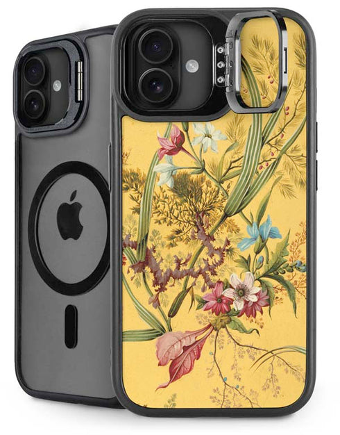 Yellow Marble End by William Kilburn iPhone 16 Plus Kickstand Case