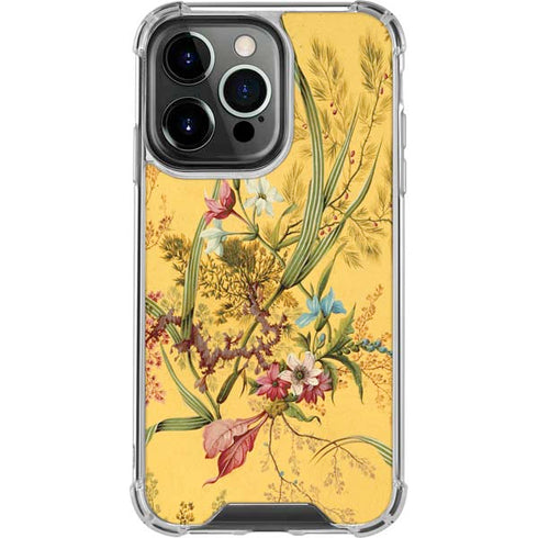 Yellow Marble End by William Kilburn iPhone 16 Pro Clear Case