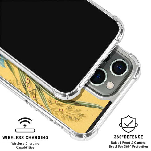 Yellow Marble End by William Kilburn iPhone 16 Pro Clear Case