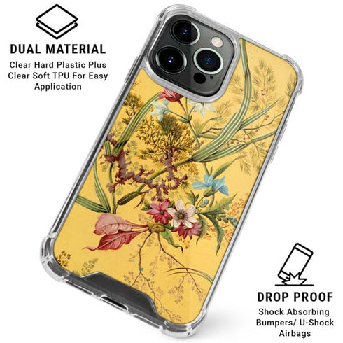 Yellow Marble End by William Kilburn iPhone 16 Pro Clear Case