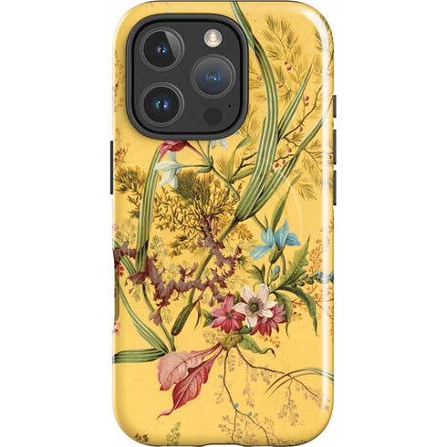 Yellow Marble End by William Kilburn iPhone 16 Pro Magsafe Impact Case