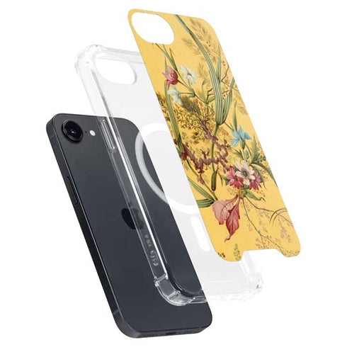 Yellow Marble End by William Kilburn iPhone 16e MagSafe Case
