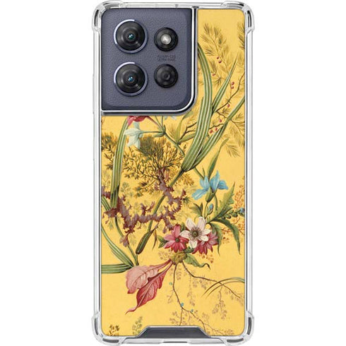 Yellow Marble End by William Kilburn Moto G 5G (2025) Clear Case