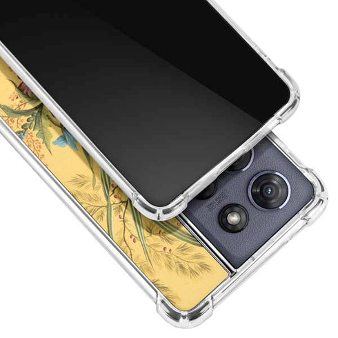 Yellow Marble End by William Kilburn Moto G 5G (2025) Clear Case