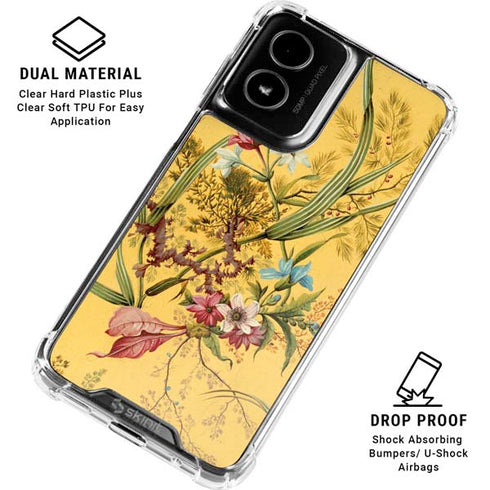 Yellow Marble End by William Kilburn Moto G Power 5G (2024) Clear Case
