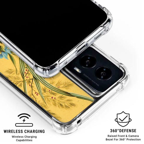 Yellow Marble End by William Kilburn Moto G Power 5G (2024) Clear Case