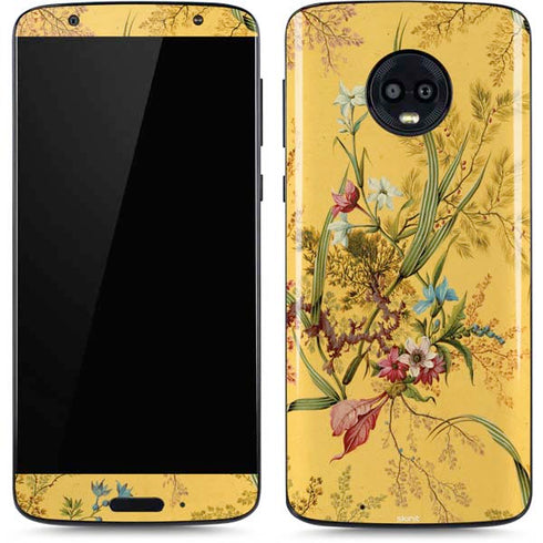 Yellow Marble End by William Kilburn Moto G6 Skin
