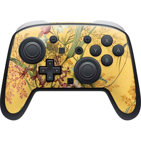 Yellow Marble End by William Kilburn Nintendo Switch 2 (2025) Pro Controller Skin
