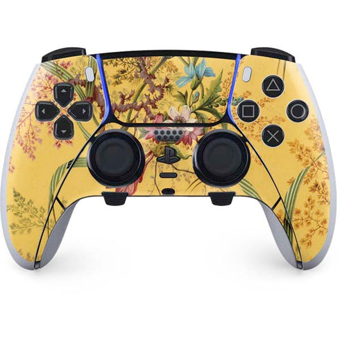 William Kilburn Yellow Marble End PS5 DualSense Edge Pro Controller Skin