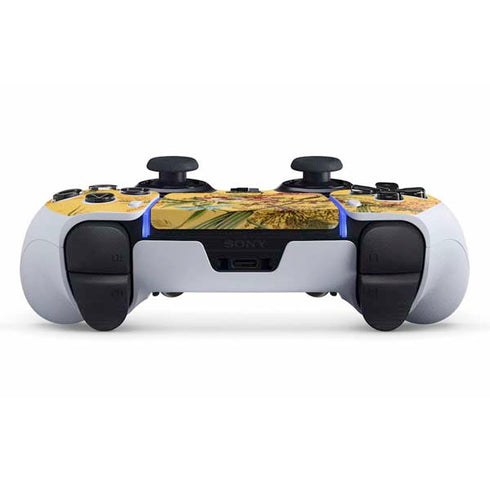 William Kilburn Yellow Marble End PS5 DualSense Edge Pro Controller Skin