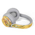Yellow Marble End by William Kilburn Surface Headphones Skin