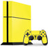 Yellow PlayStation PS4 Skins