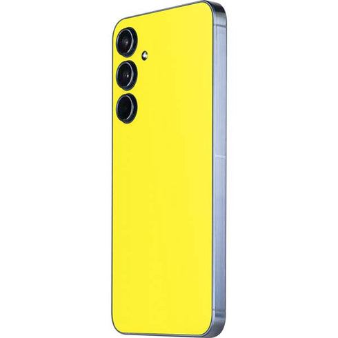 Yellow Galaxy A35 5G Skin