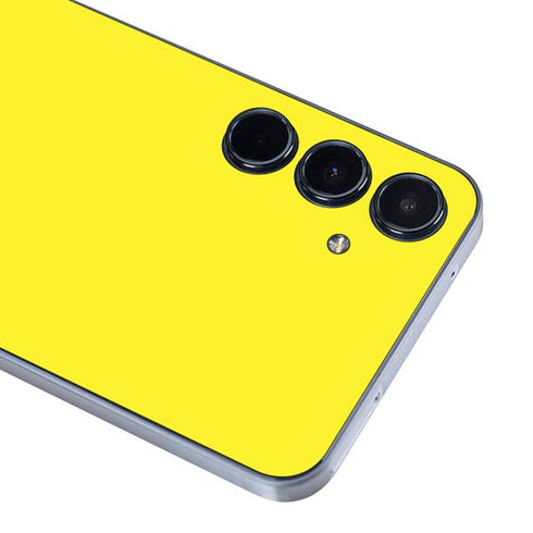 Yellow Galaxy A55 5G Skin