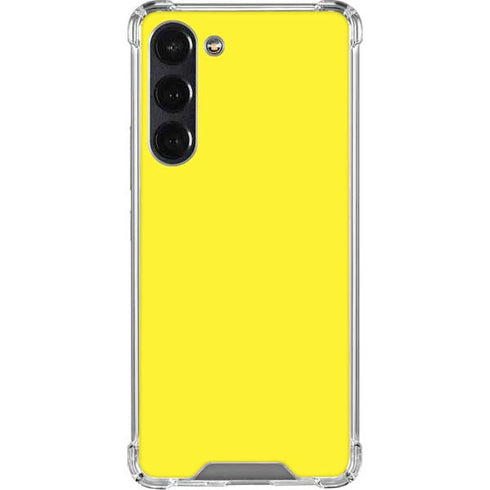 Yellow Galaxy S24 FE Clear Case