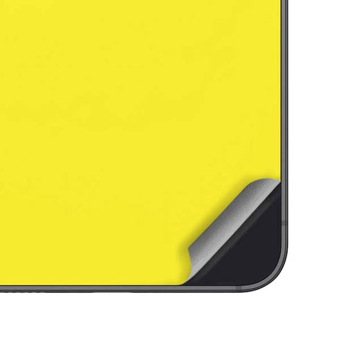Yellow Galaxy S25 Plus Skin