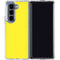 Yellow Galaxy Z Fold5 5G Clear Case