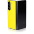 Yellow Galaxy Z Fold5 5G Skin