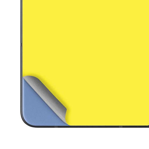 Yellow Galaxy Z Fold5 5G Skin