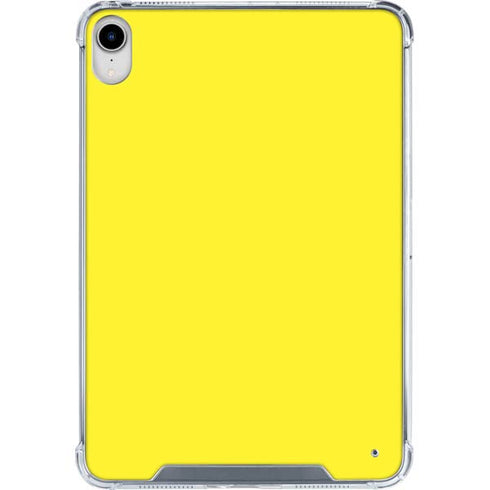 Yellow iPad 11th Gen (2025) Clear Case