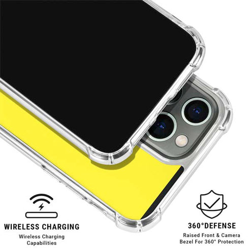 Yellow iPhone 16 Pro Max Clear Case