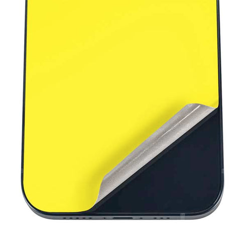 Yellow iPhone 16 Skin