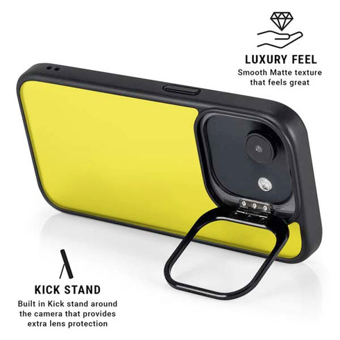 Yellow iPhone 16e Kickstand Case