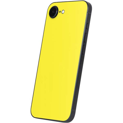Yellow iPhone 16e Skin