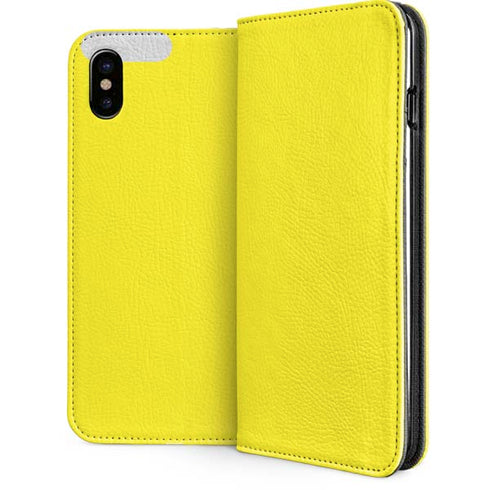 Yellow Solid iPhone 8 Folio Case