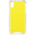 Yellow iPhone XS Clear Case
