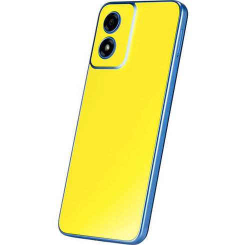 Yellow Moto G Play 4G (2024) Skin