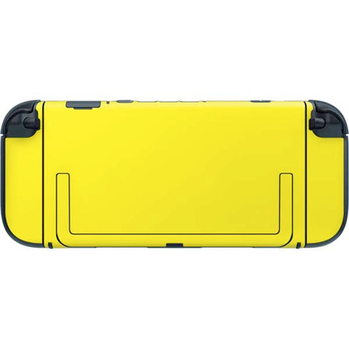 Yellow Nintendo Switch 2 (2025) with Joy-Con Skin