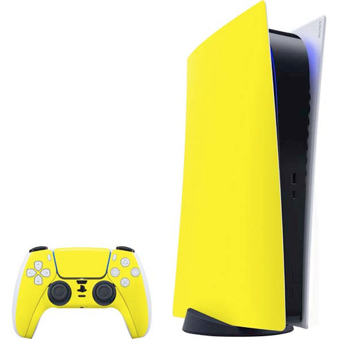 Yellow PlayStation PS5 Skins